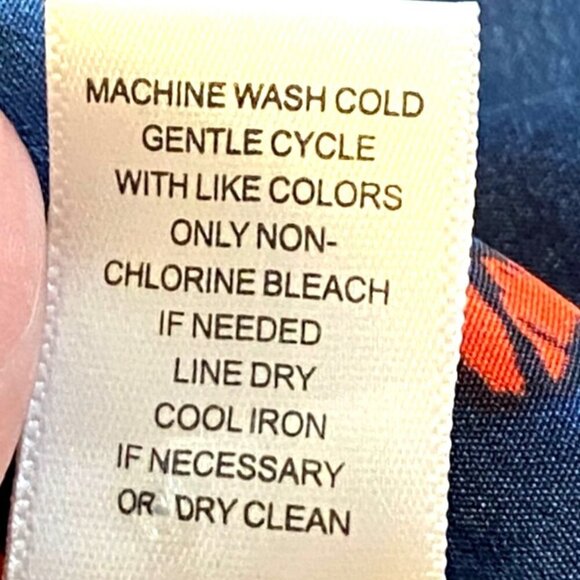 Neiman Marcus Navy Red Lips Kiss Print Cap Sleeve A-Line Mini Dress Size 14 - Picture 10 of 13